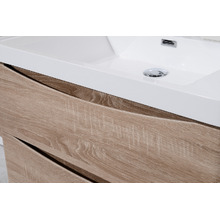 Ancona 600mm Wall Hung Single Vanity